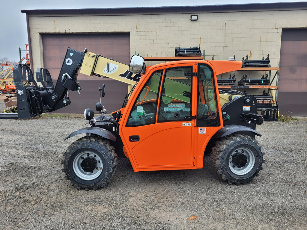 2023 Jlg G5 18a 5500 Lb Diesel Telescopic Forklift 4wd Enclosed Cab Heat Ac Brand New Stock