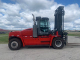 2020 KALMAR DCG160-12 36000 LB CAPACITY DIESEL FORKLIFT PNEUMATIC 145/157" 2 STAGE MAST SIDE SHIFTING FORK POSITIONER ENCLOSED CAB WITH HEAT AND AC 9814 HOURS STOCK # BF91391189-NTOH