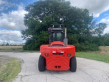 2020 KALMAR DCG160-12 36000 LB CAPACITY DIESEL FORKLIFT PNEUMATIC 145/157" 2 STAGE MAST SIDE SHIFTING FORK POSITIONER ENCLOSED CAB WITH HEAT AND AC 9814 HOURS STOCK # BF91391189-NTOH