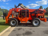 2008 LULL 1044C-54 10000 LB DIESEL TELESCOPIC FORKLIFT TELEHANDLER PNEUMATIC ENCLOSED CAB 4WD STOCK # BF9950089-WEB