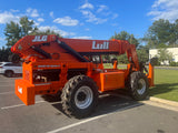 2008 LULL 1044C-54 10000 LB DIESEL TELESCOPIC FORKLIFT TELEHANDLER PNEUMATIC ENCLOSED CAB 4WD STOCK # BF9950089-WEB