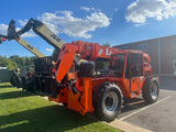 2008 LULL 1044C-54 10000 LB DIESEL TELESCOPIC FORKLIFT TELEHANDLER PNEUMATIC ENCLOSED CAB 4WD STOCK # BF9950089-WEB