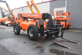 2018 SKYTRAK 10054 10000 LB DIESEL TELESCOPIC FORKLIFT TELEHANDLER PNEUMATIC 4WD OUTRIGGERS 1367 HOURS STOCK # BF9795149-NLE