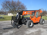 2024 SKYTRAK 6042 6000 LB DIESEL TELESCOPIC FORKLIFT TELEHANDLER PNEUMATIC 4WD ENCLOSED CAB WITH HEAT AND A/C BRAND NEW STOCK # BF91101189-VAOH