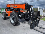 2024 SKYTRAK 8042 8000 LB DIESEL TELESCOPIC FORKLIFT TELEHANDLER PNEUMATIC 4WD ENCLOSED CAB WITH HEAT BRAND NEW STOCK # BF91251179-PAB