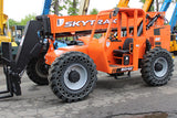 2016 SKYTRAK 8042 8000 LB DIESEL TELESCOPIC FORKLIFT TELEHANDLER PNEUMATIC 4WD 2375 HOURS STOCK # BF9628749-BUF - United Lift Equipment LLC