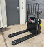 2016 YALE MPB045 4500 LB ELECTRIC WALKIE PALLET JACK CUSHION 2836 HOURS STOCK # BF936769-ARB - United Lift Equipment LLC