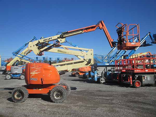 Used 2011 JLG E450AJ Articulating Boom Lift For Sale in Augusta, GA