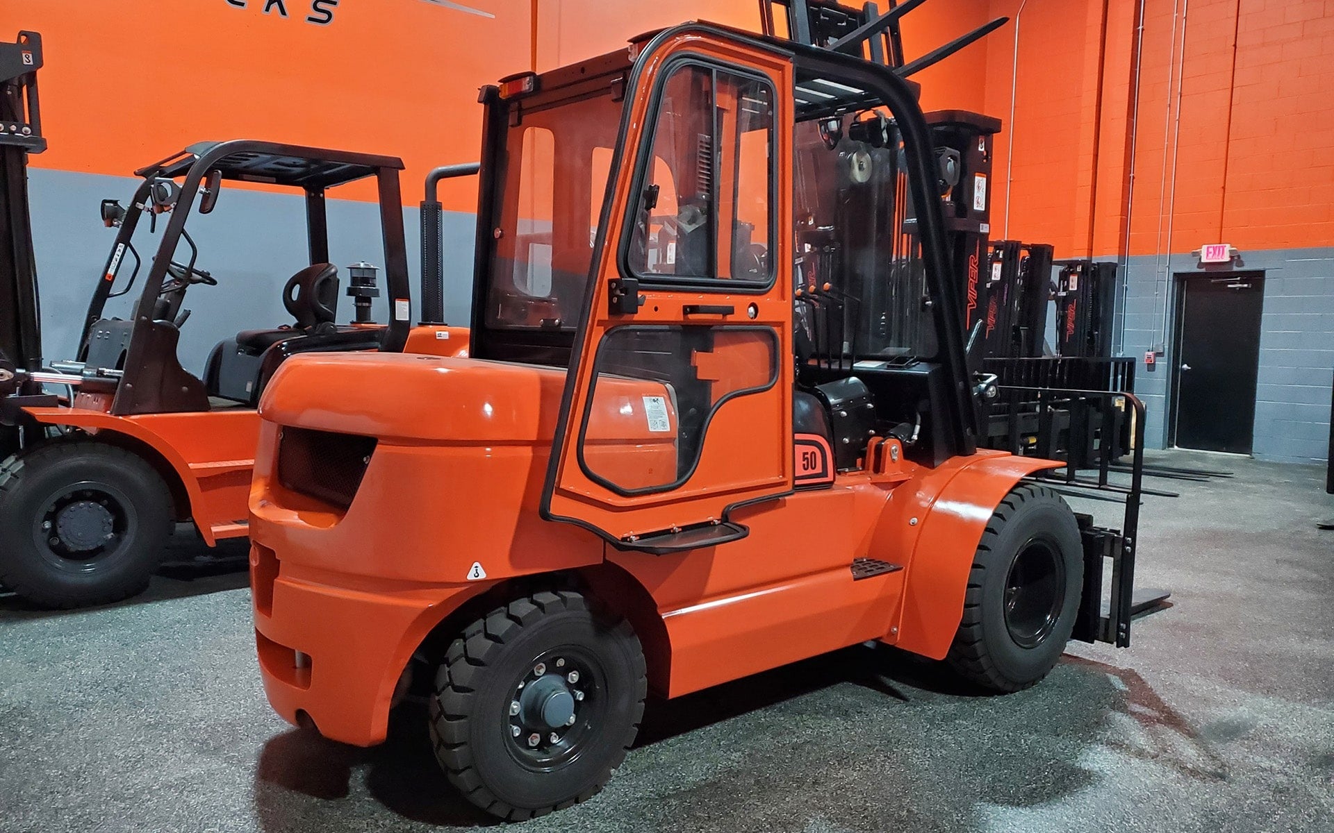 2023 VIPER FD50 11000 LB DIESEL FORKLIFT DUAL PNEUMATIC 91/189