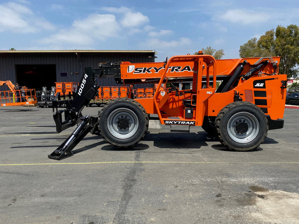 2022 SKYTRAK 10054 10000 LB DIESEL TELESCOPIC FORKLIFT TELEHANDLER 