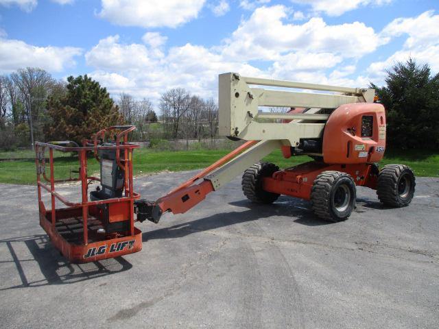 2011 JLG 450A ARTICULATING BOOM LIFT AERIAL LIFT 45' REACH DIESEL 4WD ...