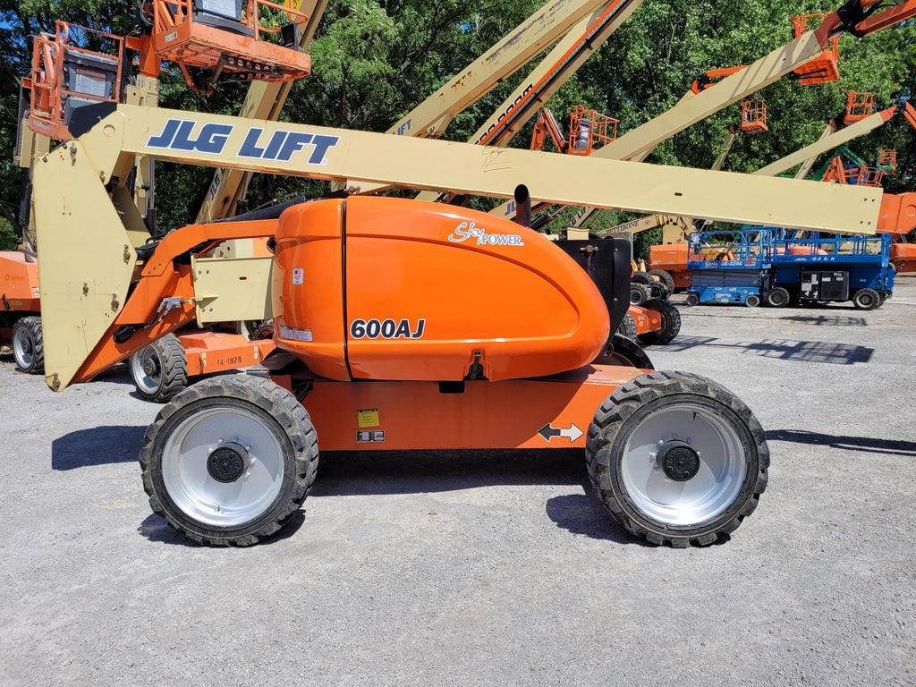 2013 JLG 600AJ ARTICULATING BOOM LIFT AERIAL LIFT WITH JIB ARM 60 ...