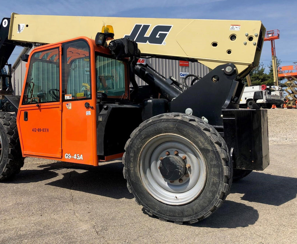 2013 2017 Refurb Jlg G9 43a 9000 Lb Diesel Telescopic Forklift Telehandler Pneumatic 4wd